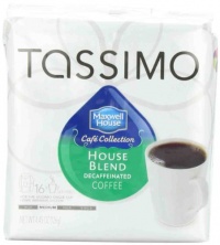 Maxwell House Cafe Collection House Blend Decaf, (Medium) 16-Count T-Discs for Tassimo Brewers (Pack of 3) Maxwell House Cafe Collection House Blend Decaf, (Medium) 16-Count T-Discs for Tassimo Brewers (Pack of 3)