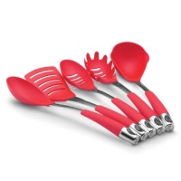 Circulon Tools 5-Piece Nylon Tool Set, Red Circulon Tools 5-Piece Nylon Tool Set, Red