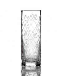 Martha Stewart Collection 7.1 Petal Trellis cylinder Bud Vase Martha Stewart Collection 7.1 Petal Trellis cylinder Bud Vase