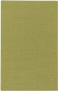 Area Rug 2x3 Rectangle Solid/Striped Lime Green Color - Surya Mystique Rug from RugPal Area Rug 2x3 Rectangle Solid/Striped Lime Green Color - Surya Mystique Rug from RugPal