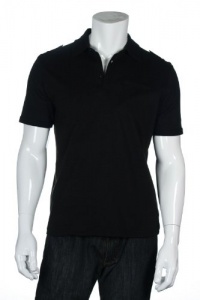 Alfani Red Black Basic SS Polo Shirt Alfani Red Black Basic SS Polo Shirt