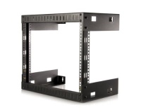 StarTech RK812WALLO 8U Open Frame Wall Mount Equipment Rack - 12-Inch Deep (Black) StarTech RK812WALLO 8U Open Frame Wall Mount Equipment Rack - 12-Inch Deep (Black)