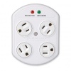 360 Electrical 36035-W 4-Outlet Rotating Surge Protector