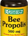 Bee Propolis 500mg - 100 caps,(Good'n Natural)