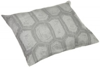 Calvin Klein Home Tortoise Standard Sham, Platinum Calvin Klein Home Tortoise Standard Sham, Platinum