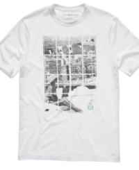 Piece together your look. This graphic tee shirt from Sean John squares off in your casual wardrobe. Piece together your look. This graphic tee shirt from Sean John squares off in your casual wardrobe.