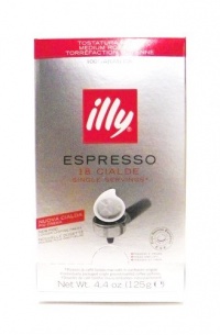 ILLY Cafe North America 7737 ESE Medium Roast Individually Wrapped Pods ILLY Cafe North America 7737 ESE Medium Roast Individually Wrapped Pods