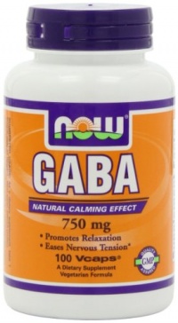 NOW Foods Gaba 750mg, 100 Vcaps NOW Foods Gaba 750mg, 100 Vcaps