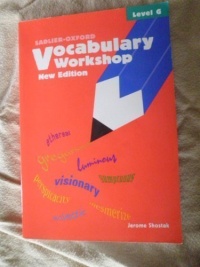 Vocabulary Workshop: Level G Vocabulary Workshop: Level G