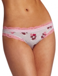 Calvin Klein Women's Bouquet Bikini With Lace, Stamped Floral, Medium Calvin Klein Women's Bouquet Bikini With Lace, Stamped Floral, Medium