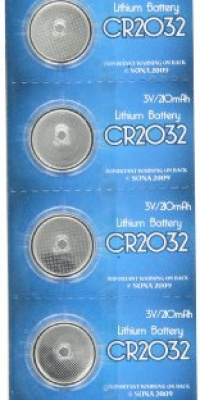 CR2032 Lithium Battery, Package of 5 (5 Packs 25 Batteries) CR2032 Lithium Battery, Package of 5 (5 Packs 25 Batteries)