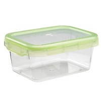 OXO Good Grips LockTop Containers make storing your food as easy as pie. Inner locking tabs and a silicone ring create leak proof, airtight lids that snap on easily. Durable, BPA-free Tritan bodies resist warping and staining, and are crystal clear to reveal contents inside. Containers stack neatly without toppling, to optimize space in the refrigerator or freezer. OXO Good Grips LockTop Containers make storing your food as easy as pie. Inner locking tabs and a silicone ring create leak proof, airtight lids that snap on easily. Durable, BPA-free Tritan bodies resist warping and staining, and are crystal clear to reveal contents inside. Containers stack neatly without toppling, to optimize space in the refrigerator or freezer.
