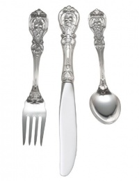 Reed & Barton Francis I Sterling Silver 3 Piece Childs Set