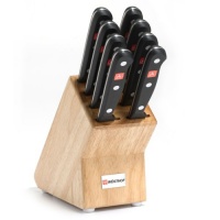 Wusthof Gourmet 9-Piece Steak Knife Set with Block Wusthof Gourmet 9-Piece Steak Knife Set with Block