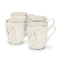 Mikasa Love Story Set of Four Mugs Mikasa Love Story Set of Four Mugs