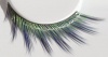 Zinkcolor Green Blue Black False Eyelashes M064 Dance Halloween Costume