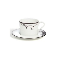 Mikasa Cocoa Blossom Teacup And Saucer Mikasa Cocoa Blossom Teacup And Saucer