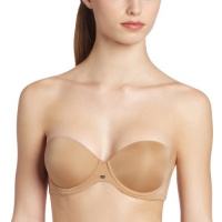 Calvin Klein Women's Naked Glamout Strapless Push Up, Buff, 32C Calvin Klein Women's Naked Glamout Strapless Push Up, Buff, 32C