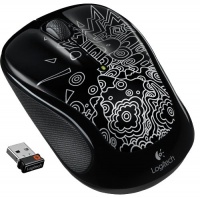 Logitech Wireless Mouse M325 with Designed-for-Web Scrolling - Black Topography (910-002965) Logitech Wireless Mouse M325 with Designed-for-Web Scrolling - Black Topography (910-002965)