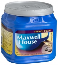 Maxwell House French Roast (Medium Dark) Ground Coffee, 33-Ounce Jugs (Pack of 2) Maxwell House French Roast (Medium Dark) Ground Coffee, 33-Ounce Jugs (Pack of 2)