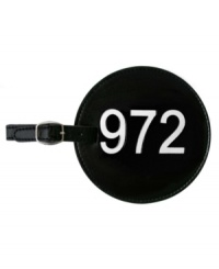 Show your hometown pride, 972! This big, easy-to-spot luggage tag is personalized with your favorite area code, giving your bags an identity and helping them stand out on the luggage carousel. Show your hometown pride, 972! This big, easy-to-spot luggage tag is personalized with your favorite area code, giving your bags an identity and helping them stand out on the luggage carousel.