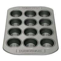 Farberware Nonstick Bakeware 12-Cup Mini Muffin Pan Farberware Nonstick Bakeware 12-Cup Mini Muffin Pan