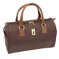 London Fog Luggage Chelsea Lites 16 Inch Satchel Tote, Chocolate, One Size London Fog Luggage Chelsea Lites 16 Inch Satchel Tote, Chocolate, One Size