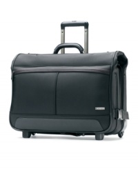 A distinguished bag that knows (and conquers) business matters. Clean, modern lines mix with traditional styling to bring a lasting rugged durability to each and every trip. Go the distance with your wardrobe on hand and always wrinkle-free. 10-year warranty. A distinguished bag that knows (and conquers) business matters. Clean, modern lines mix with traditional styling to bring a lasting rugged durability to each and every trip. Go the distance with your wardrobe on hand and always wrinkle-free. 10-year warranty.
