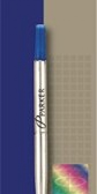 Parker Rollerball Pen Refill, Medium Tip, Blue Ink (PAR30225)