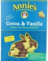 Annie's Homegrown Gluten Free Cocoa & Vanilla Bunny Cookies, 6.75-Ounce Boxes (Pack of 6)