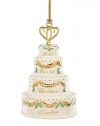 Lenox 2011 Our First Christmas Together Cake Ornament