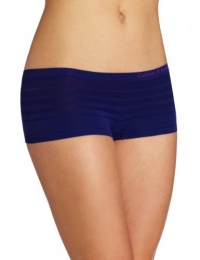 Calvin Klein Women's Seamless Ombre Hipster, Navy Sealed, Medium