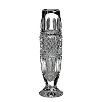 The Irish Lace bud vase combines two great traditions in Irish handcraft - artisanal crystal and fine crochet work. The result is a stylish pattern of diamond and wedge cuts reminiscent of elegant Irish Lace - a stunning new interpretation of the country's classic heritage. The Irish Lace bud vase combines two great traditions in Irish handcraft - artisanal crystal and fine crochet work. The result is a stylish pattern of diamond and wedge cuts reminiscent of elegant Irish Lace - a stunning new interpretation of the country's classic heritage.