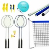 Franklin Sports Recreational Badminton/Volleyball Set