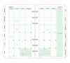 Day-Timer 2-Page-Per-Month Tabbed Organizer Refill, Portable Size, 3.75 x 6.75 Inches, January - December, 2013 (D87129-1301)