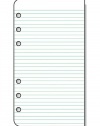 Day-Timer Lined Note Pages, Portable Size, 3.75 x 6.75 Inches, 48 Sheets (D87128B)