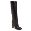 Gucci Jacquelyne Tall Studded Heel Boot