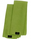 Microfiber Pearl Weave Kitchen Towels (2-Pack, Lime Green)