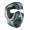 ZANheadgear Neoprene Gas Face Mask (Black/Green)