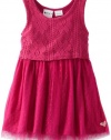 Roxy Girls 2-6X Check Me Out, Hot Fuchsia, 3T