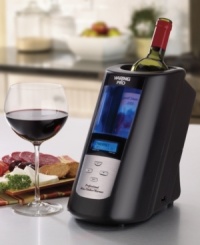 Rely on an extensive library of 33 present temperatures for precision warming and cooling a variety of reds, whites and even champagne wines. The LCD display lights up for easy viewing and simple selection of the best temp to get the most out of your drink! One-year warranty. Model RPC175. Rely on an extensive library of 33 present temperatures for precision warming and cooling a variety of reds, whites and even champagne wines. The LCD display lights up for easy viewing and simple selection of the best temp to get the most out of your drink! One-year warranty. Model RPC175.