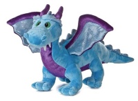 Aurora Plush 14 Blue Dragon with sound Aurora Plush 14 Blue Dragon with sound