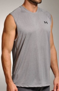 Men’s UA Tech™ Sleeveless T-Shirt Tops by Under Armour Men’s UA Tech™ Sleeveless T-Shirt Tops by Under Armour