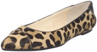 Calvin Klein Women's Pritah Zebra Pony/Elastic Flat Calvin Klein Women's Pritah Zebra Pony/Elastic Flat