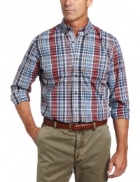 Nautica Men's Madrad Plaid Long Sleeve Shirt Nautica Men's Madrad Plaid Long Sleeve Shirt