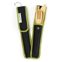 To-Go Ware RePEaT Reusable Bamboo Utensil Set, Hijiki To-Go Ware RePEaT Reusable Bamboo Utensil Set, Hijiki