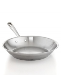 Crafted with the passion of master chef Emeril, this stainless steel fry pan features an impact bonded aluminum & stainless base that conducts heat like a pro and evenly cooks everything from omelets to pancakes to veggies. Lifetime warranty. Crafted with the passion of master chef Emeril, this stainless steel fry pan features an impact bonded aluminum & stainless base that conducts heat like a pro and evenly cooks everything from omelets to pancakes to veggies. Lifetime warranty.