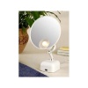 Floxite Fl-615 15x Supervision Magnifying Mirror Light, White, Frosted White