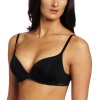 Calvin Klein Women's Push Positive Push Up Bra, Black, 32B