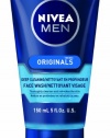 Nivea for Men Face Wash Cleans and Moisturizing with Menthol and Vitamin E, 5-Ounce Tubes (Pack of 4)